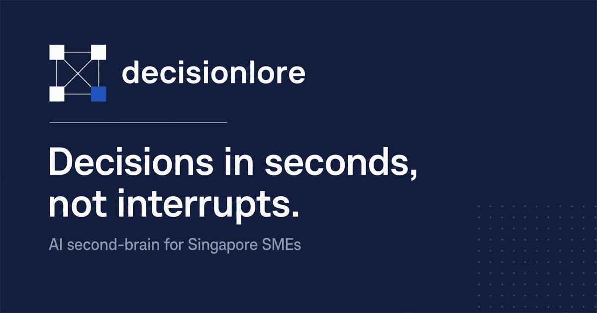 Welcome to the Decisionlore blog